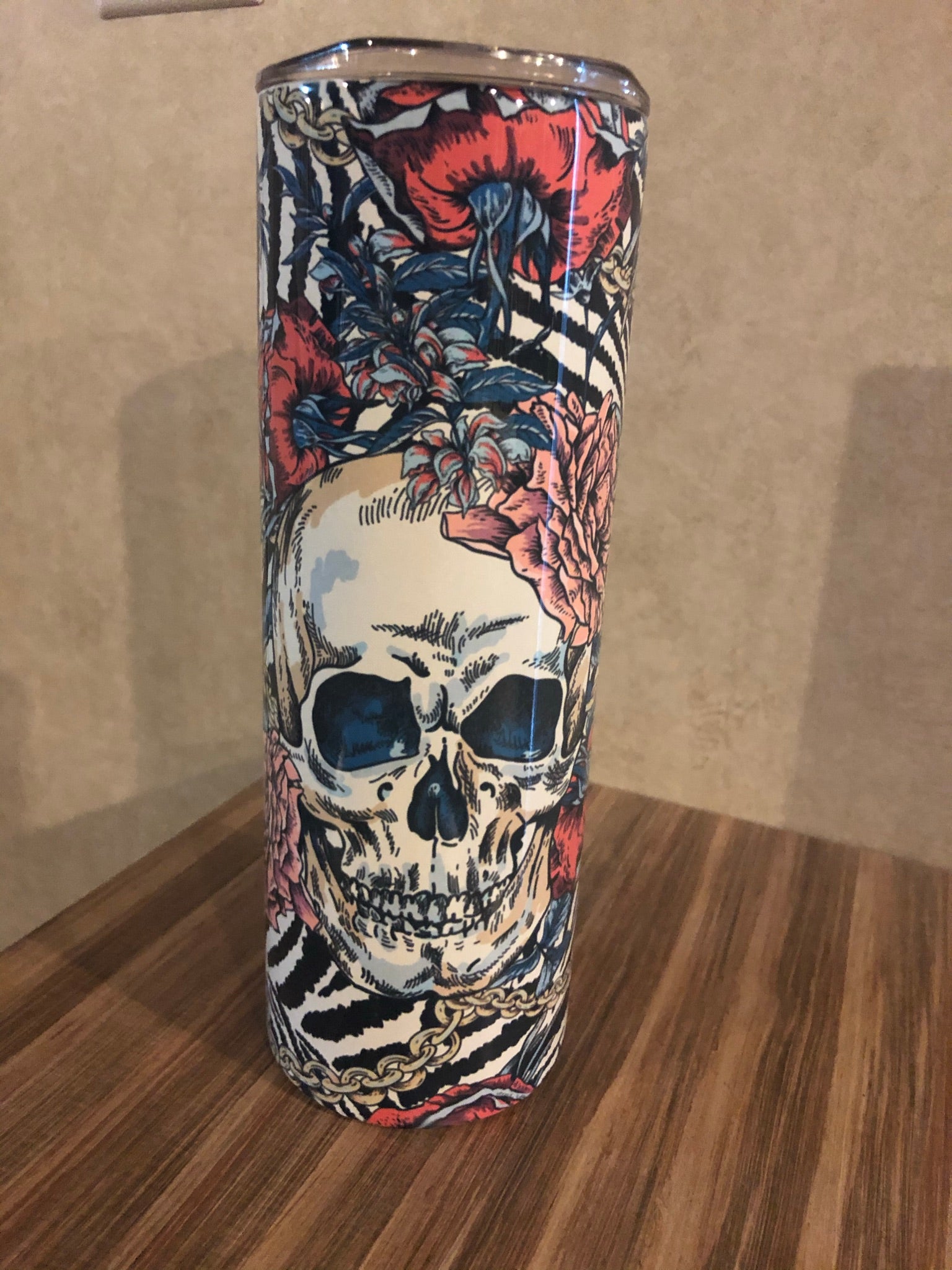 Skull Flower Tumbler – Southern Sass Apparel