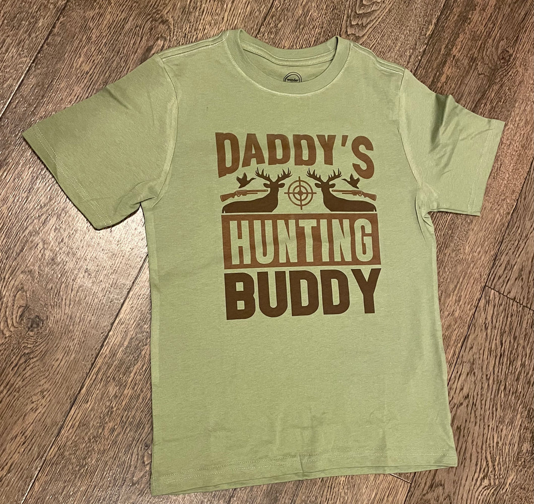 Daddy’s Hunting Buddy Kids Shirt